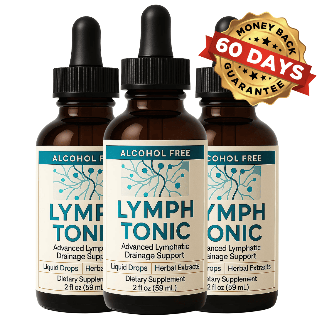 3 bottles of Lymph Tonic